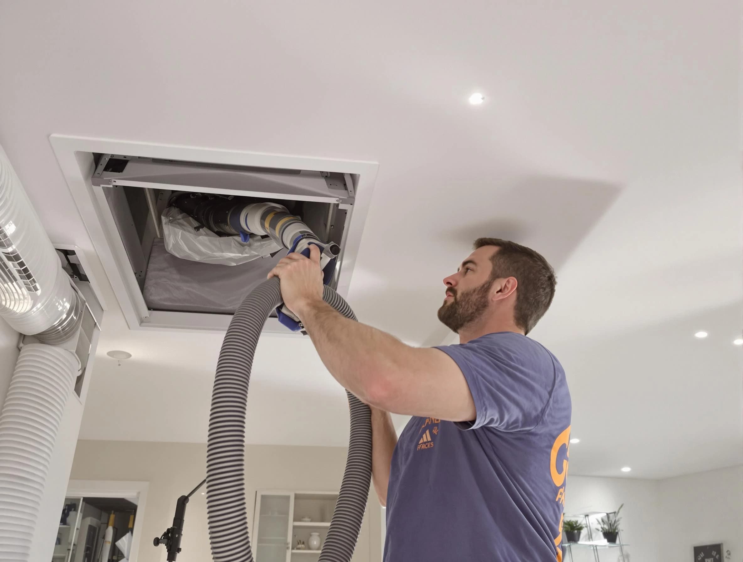 Precision indoor duct cleaning by Needham Air Duct Cleaning in Needham
