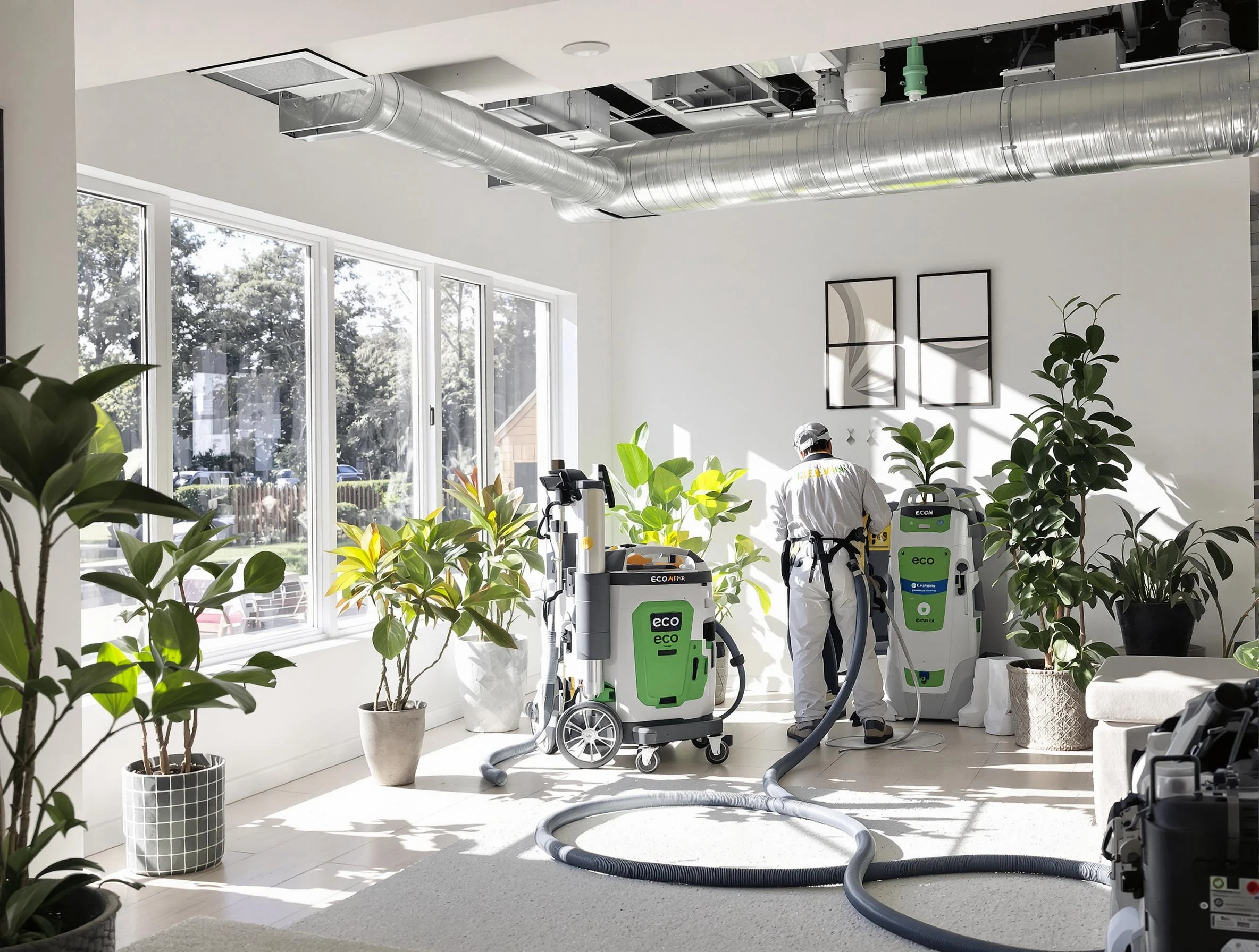 Environmentally-friendly duct cleaning by Needham Air Duct Cleaning in Needham